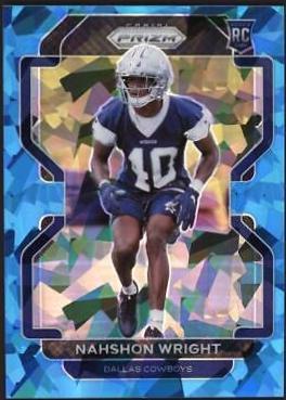 Nahshon Wright [Blue Ice Prizm] #438