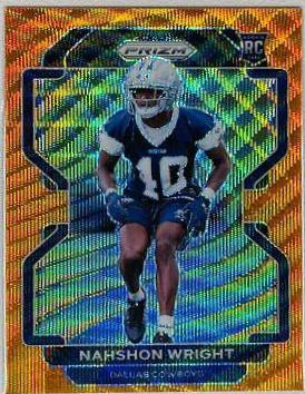 Nahshon Wright [Gold Prizm] #438