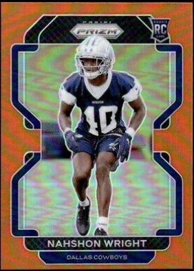 Nahshon Wright [Orange Prizm] #438