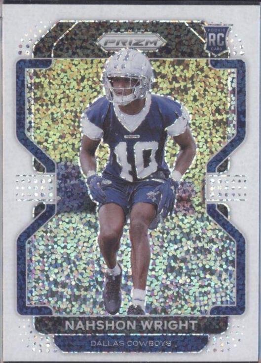 Nahshon Wright [White Sparkle Prizm] #438