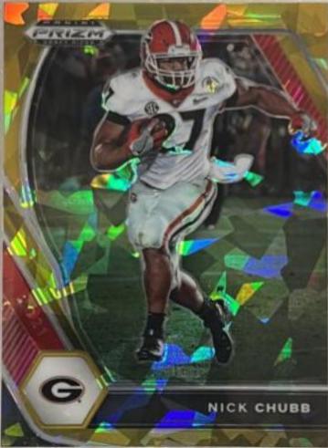 Nick Chubb [Gold Prizm] #264