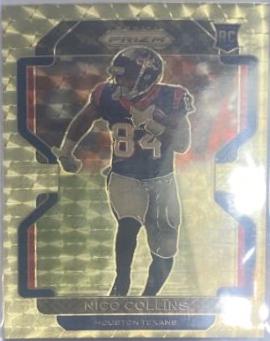 Nico Collins [Gold Vinyl Prizm] #360
