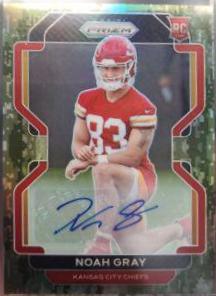 Noah Gray [Autograph Camo Prizm] #418