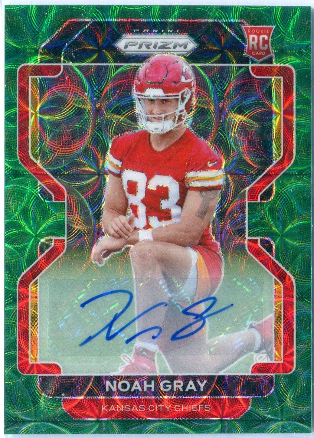 Noah Gray [Autograph Green Scope Prizm] #418