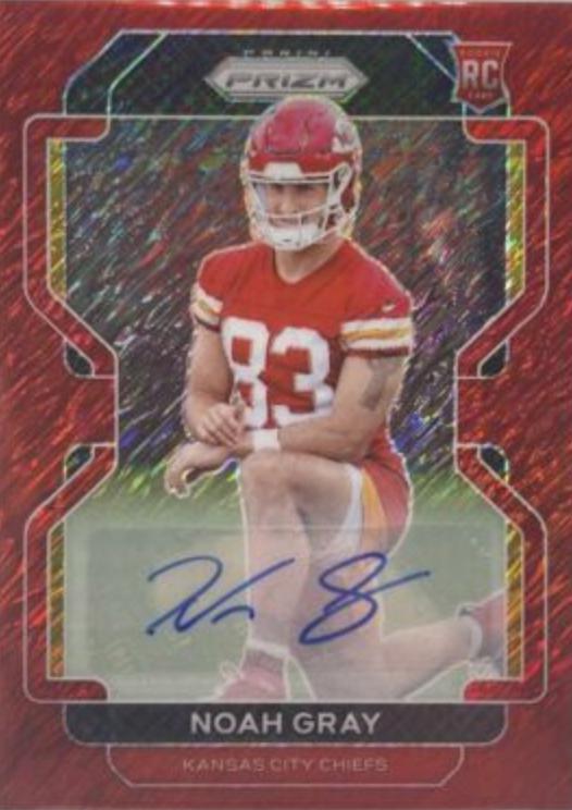 Noah Gray [Autograph Red Shimmer] #418