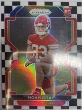 Noah Gray [Black and White Checker Prizm] #418