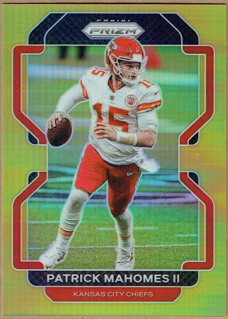 Patrick Mahomes II [Gold Prizm] #190