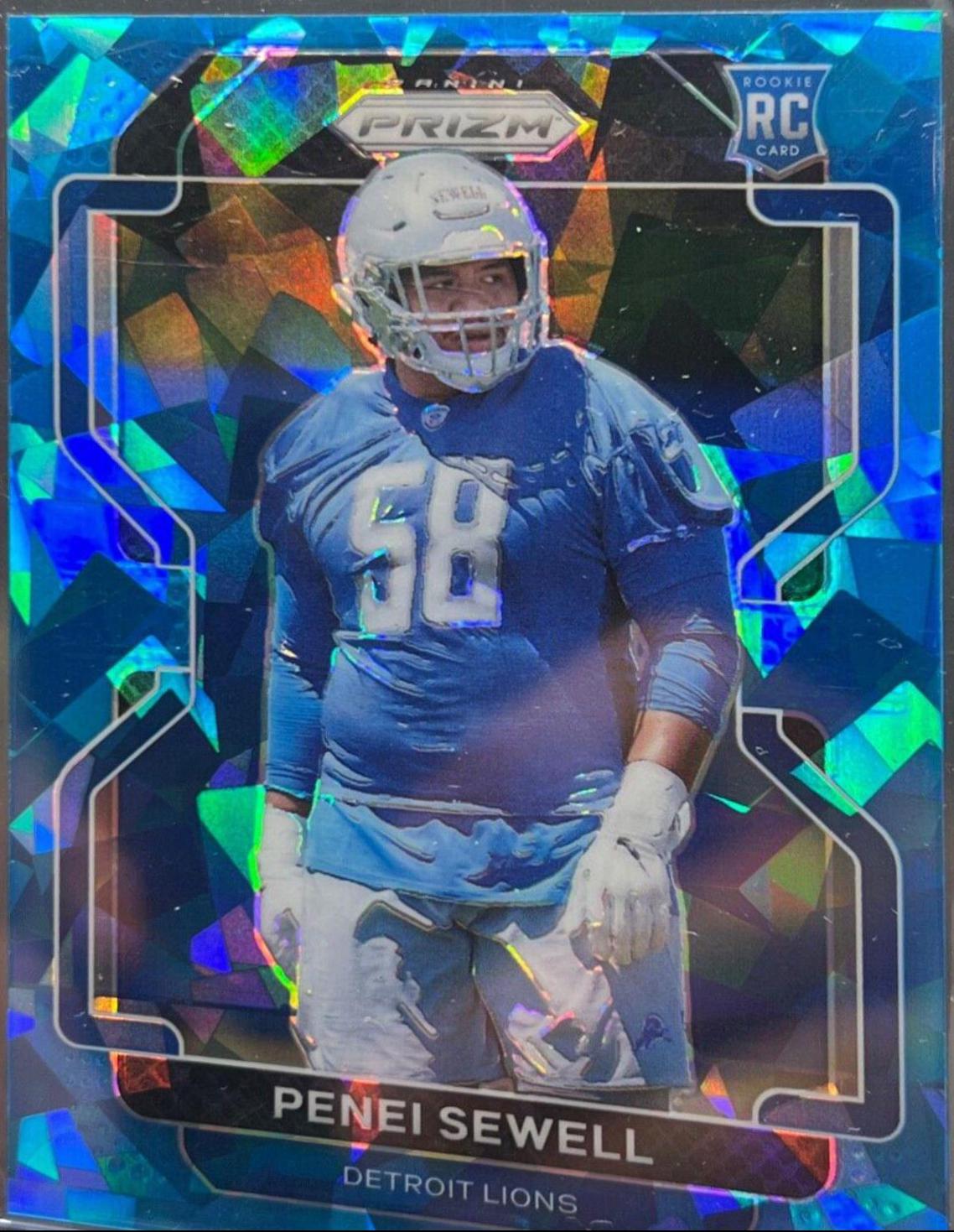 Penei Sewell [Blue Ice Prizm] #429