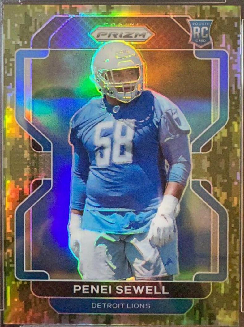 Penei Sewell [Forest Camo Prizm] #429