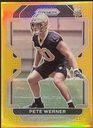 Pete Werner [Gold Prizm] #391