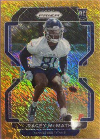 Racey McMath [Gold Prizm] #409