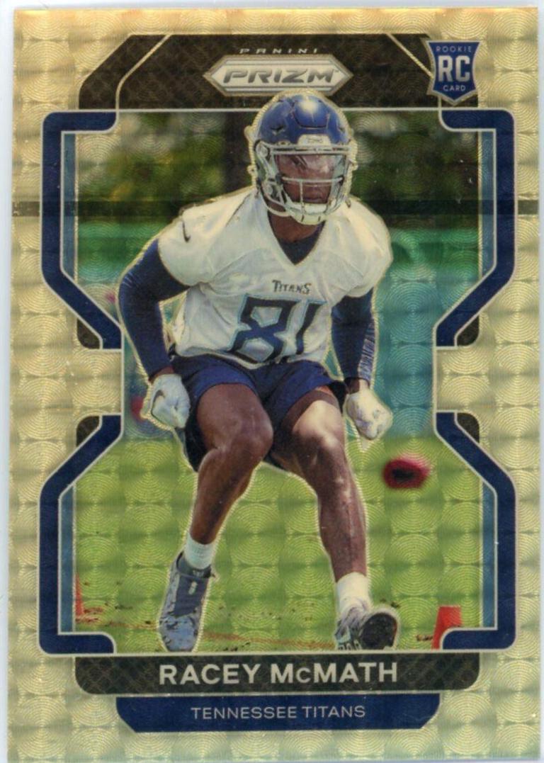 Racey McMath [Gold Vinyl Prizm] #409