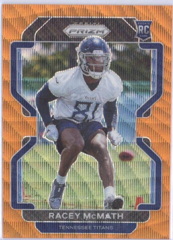 Racey McMath [Orange Wave Prizm] #409