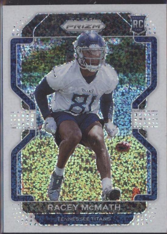 Racey McMath [White Sparkle Prizm] #409