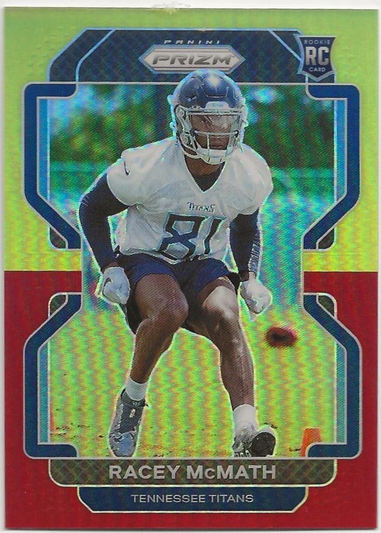 Racey McMath [Yellow Red Prizm] #409