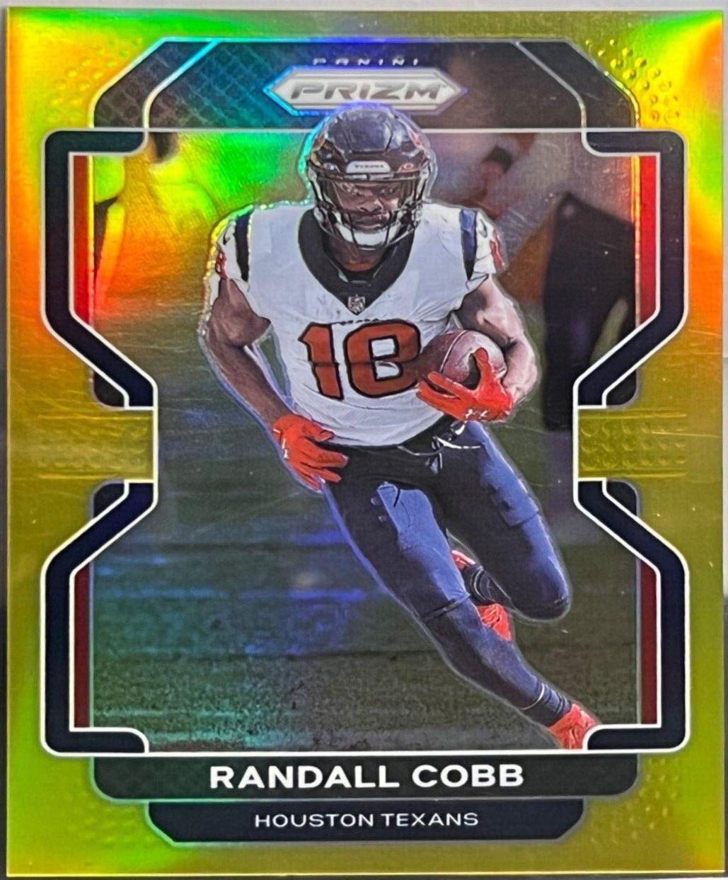 Randall Cobb [Gold Prizm] #33