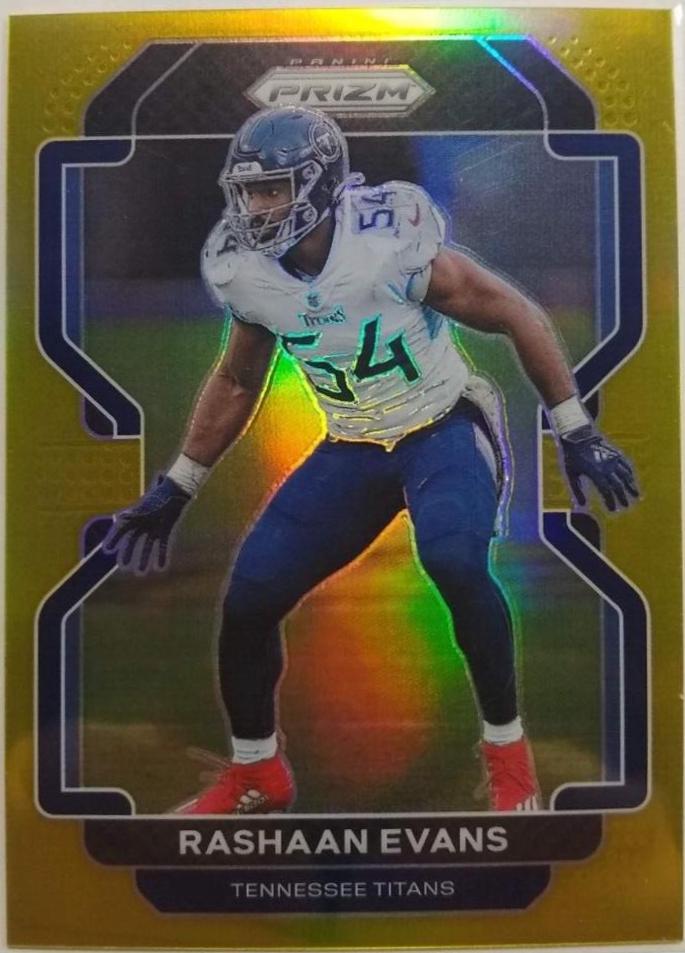 Rashaan Evans [Gold Prizm] #6