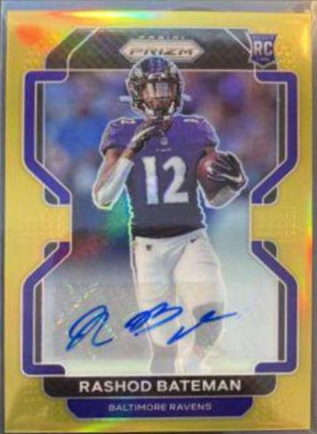Rashod Bateman [Autograph Gold Prizm] #340