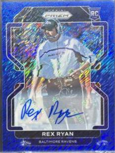 Rex Ryan [Autographs Blue Shimmer] #289