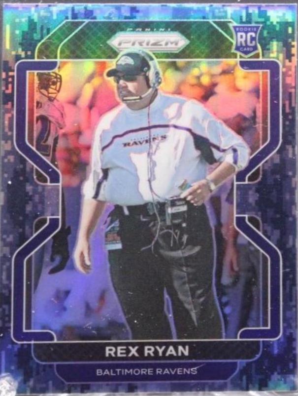 Rex Ryan [Navy Camo Prizm] #289