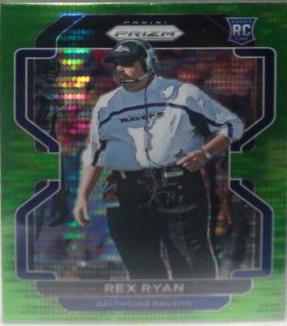 Rex Ryan [Neon Green Pulsar Prizm] #289