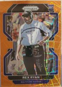 Rex Ryan [Orange Lazer Prizm] #289