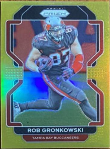 Rob Gronkowski [Gold Prizm] #293