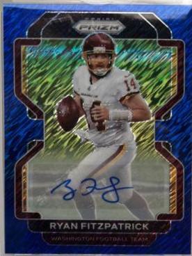 Ryan Fitzpatrick [Autographs Blue Shimmer] #211