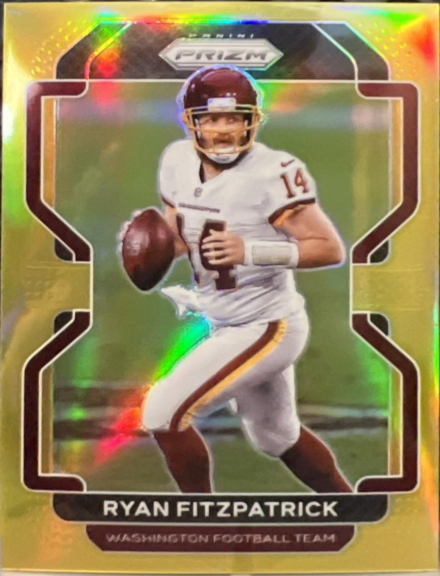 Ryan Fitzpatrick [Gold Prizm] #211
