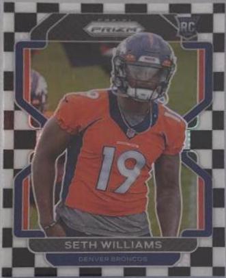 Seth Williams [Black and White Checker Prizm] #412