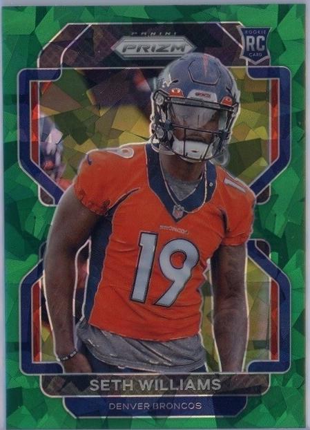 Seth Williams [Green Ice Prizm] #412