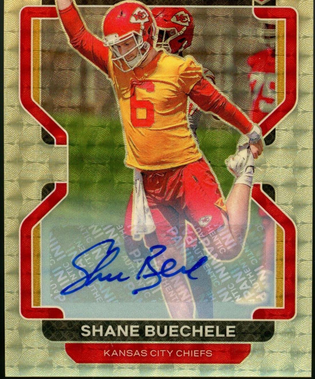 Shane Buechele [Autograph Gold Vinyl Prizm] #396