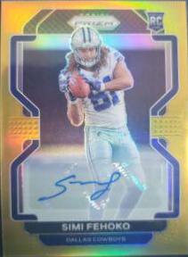 Simi Fehoko [Autograph Gold Prizm] #371