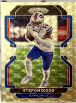 Stefon Diggs [Gold Vinyl Prizm] #114