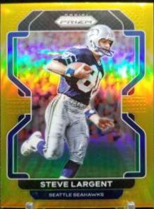 Steve Largent [Gold Prizm] #51