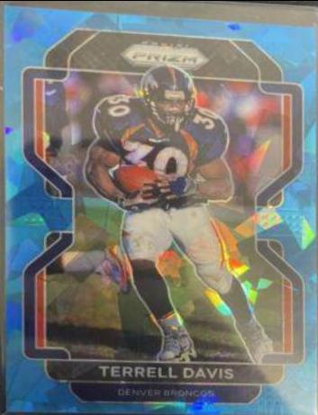 Terrell Davis [Blue Ice Prizm] #206