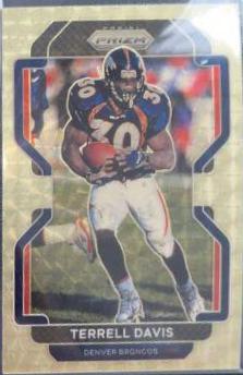 Terrell Davis [Gold Vinyl Prizm] #206