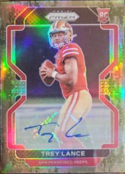 Trey Lance [Autograph Camo Prizm] #333