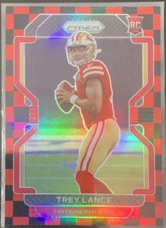 Trey Lance [Red Prizm] #333