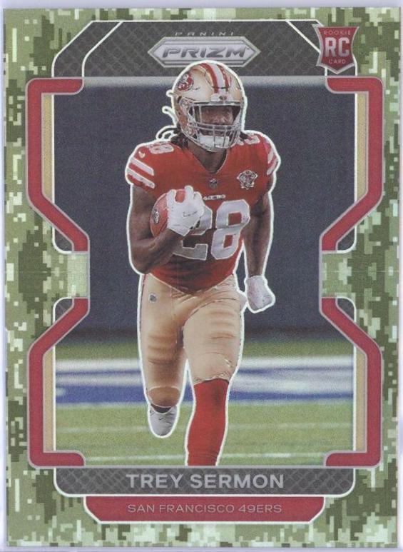 Trey Sermon [Forest Camo Prizm] #354