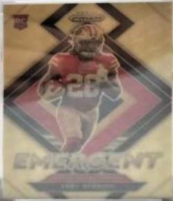 Trey Sermon [Gold Vinyl Prizm] #354