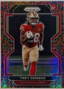 Trey Sermon [Snakeskin Prizm] #354