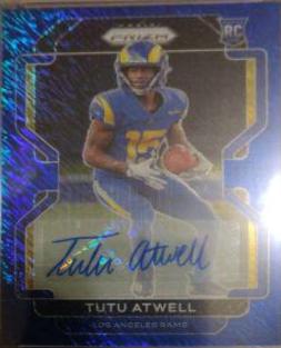 Tutu Atwell [Autograph Blue Shimmer] #350