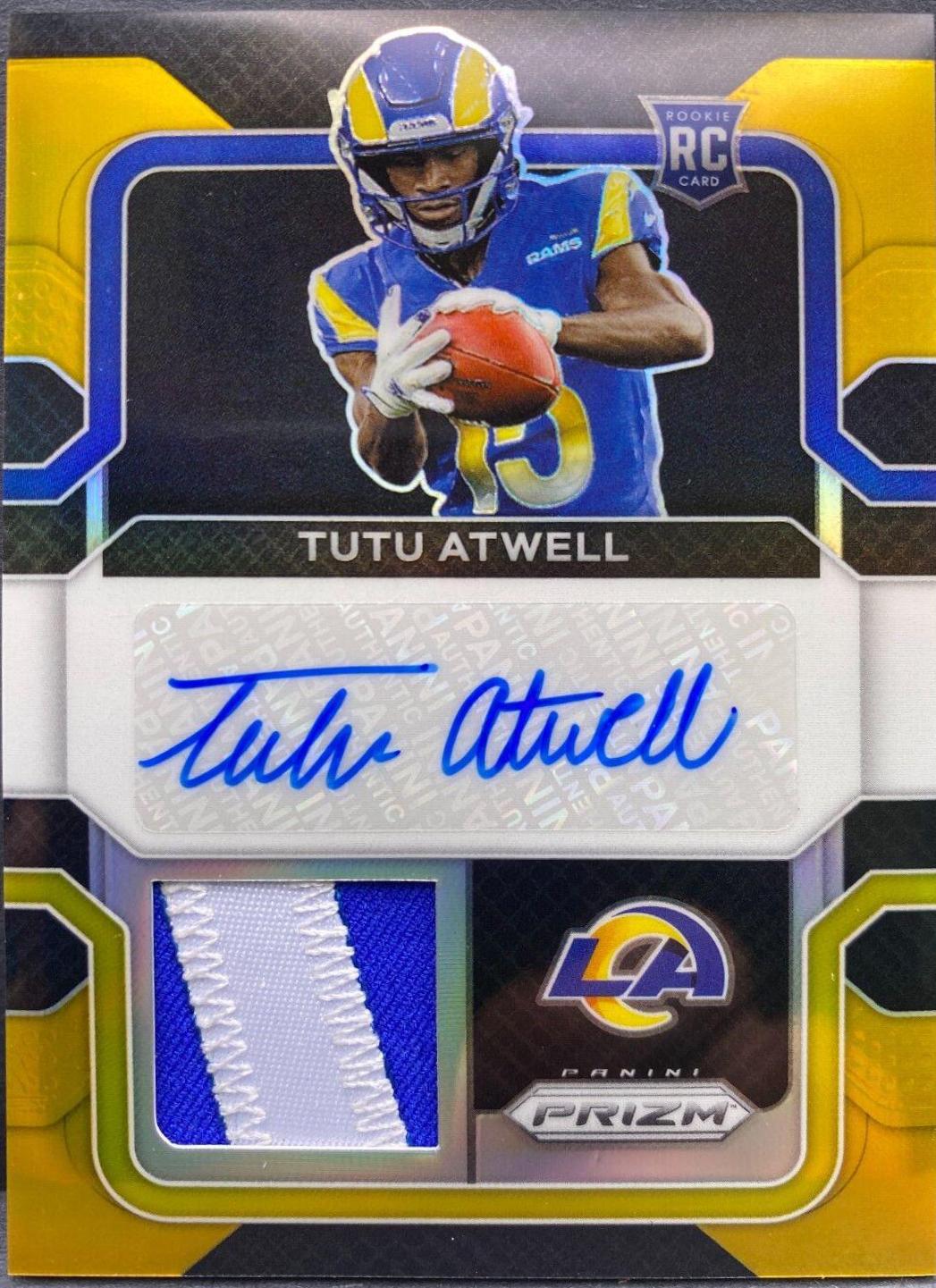 Tutu Atwell [Autograph Gold Prizm] #350