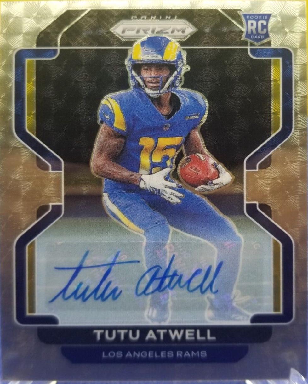Tutu Atwell [Autograph Gold Vinyl Prizm] #350