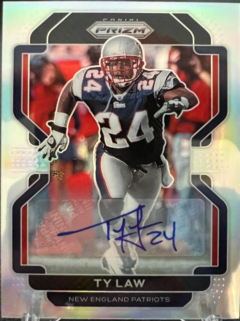Ty Law [Autographs Silver Prizm] #103