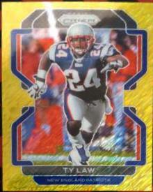 Ty Law [Gold Shimmer] #103