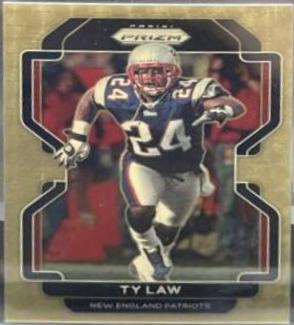 Ty Law [Gold Vinyl Prizm] #103