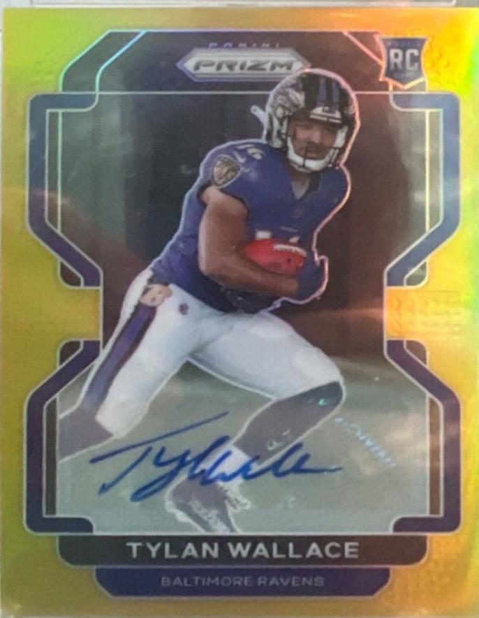 Tylan Wallace [Autograph Gold Prizm] #356