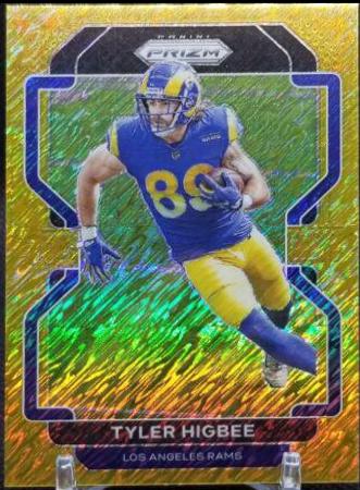 Tyler Higbee [Gold Shimmer] #66